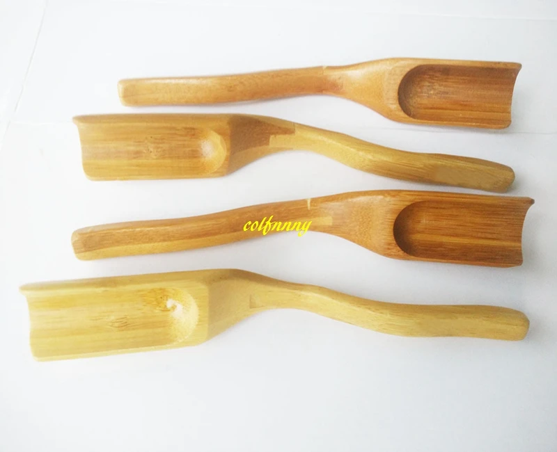 

100pcs/lot 18cm Natural Bamboo Tea Spoon Teaspoon Coffee Honey Sauce Spoon Kitchen Home Tool