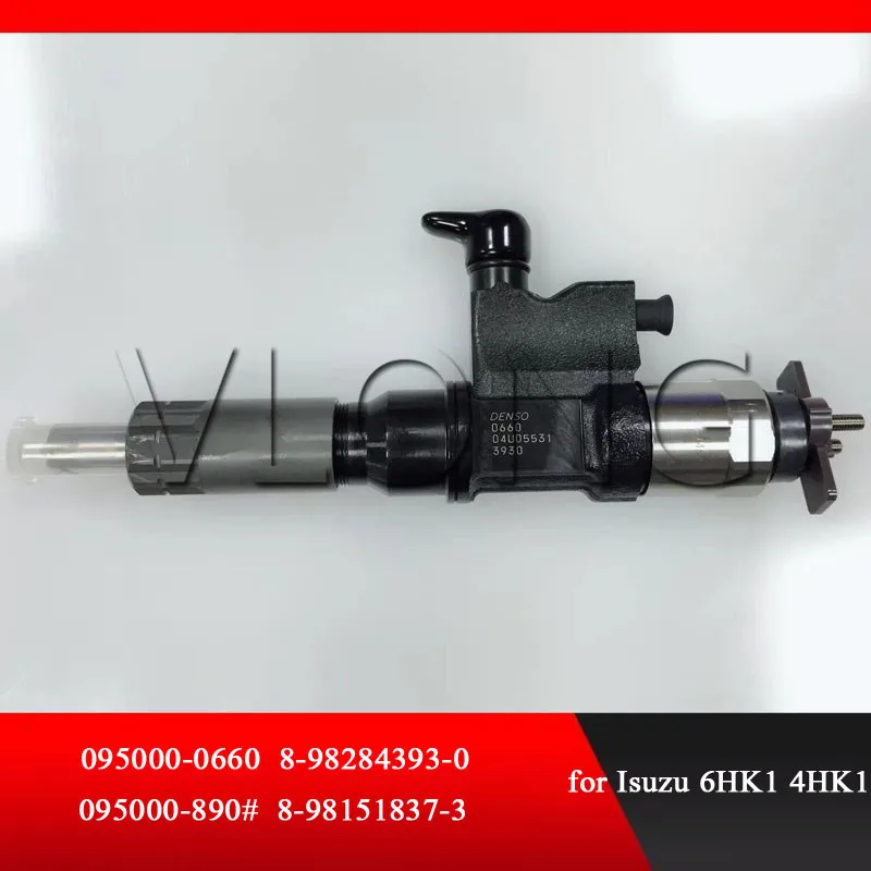 Genuine New Common Rail Diesel Fuel Injector 095000-5475 for Isuzu 6HK1 4HK1 8-97329703-1 8-97329703-5