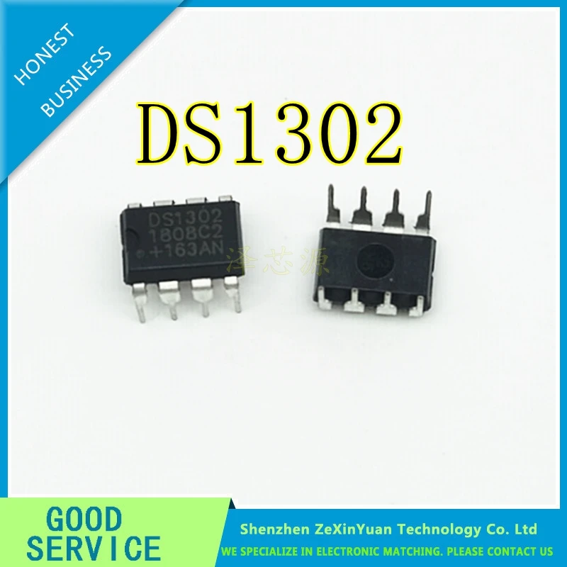 

20PCS/LOT DS1302N DS1302 1302 DIP-8 REAL TIME CLOCK TRICKLE-CHARGE TIMEKEEPING CHIP