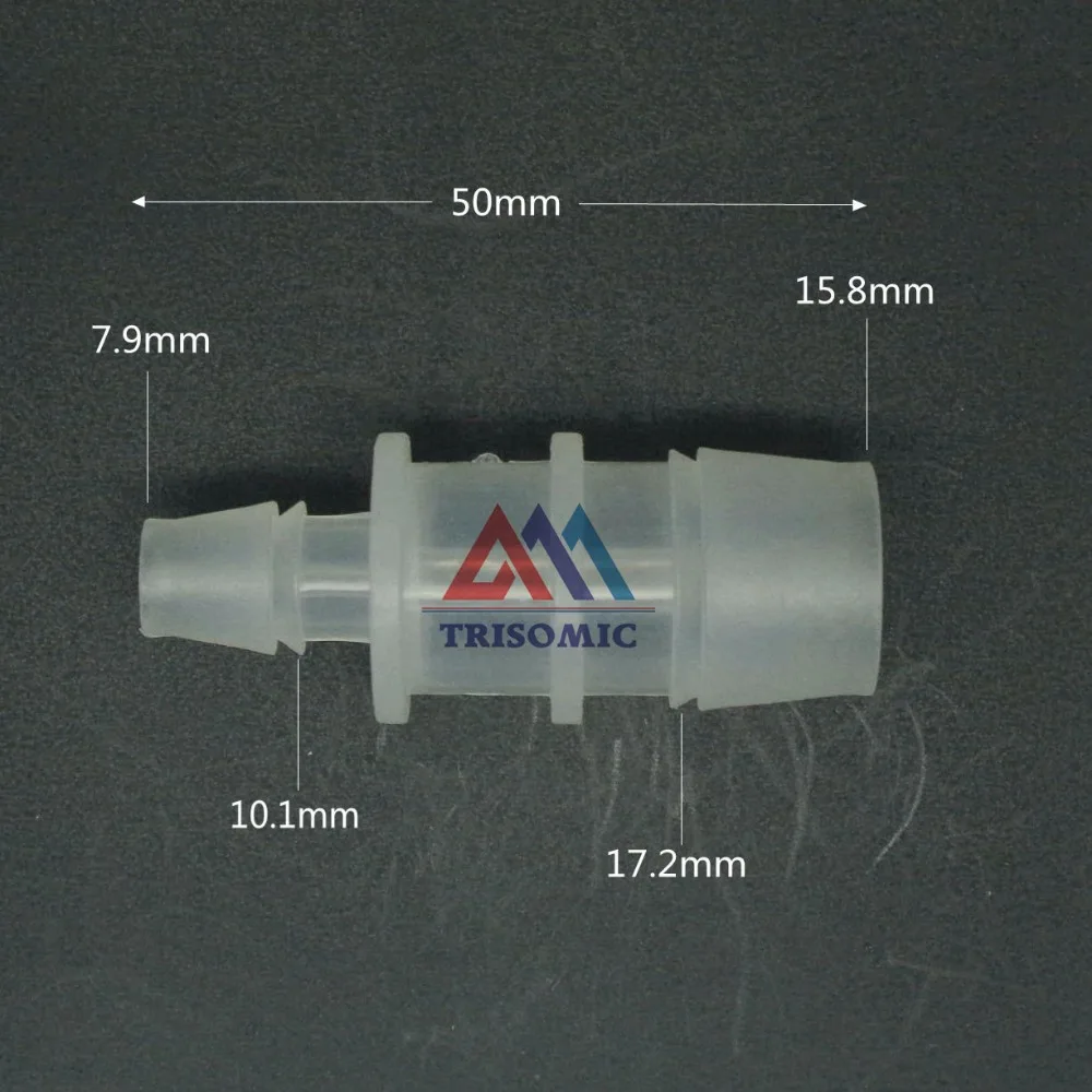 15.8mm * 7.9mm złączka redukcyjna prosta plastikowa nakładka redukcyjna kolczasta