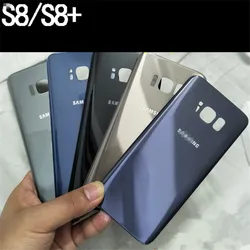 Voor Samsung Galaxy S8 S8 + Back Battery Cover Case 3D Glas Achter Behuizing Cover Vervanging voor Samsung Galaxy S8 plus