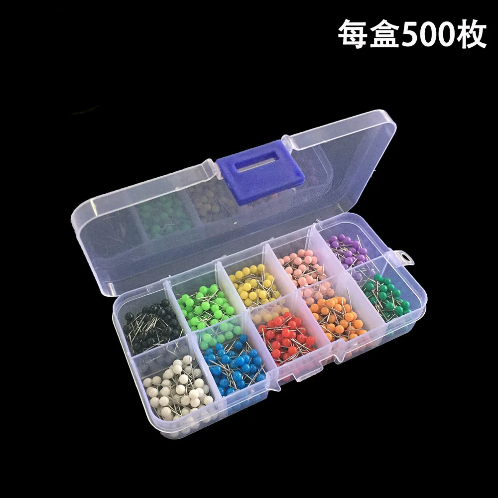 

Карта Tacks нажимные штифты пластиковая головка со стальной точкой, 4 мм, 500 штук Стандартный штифт