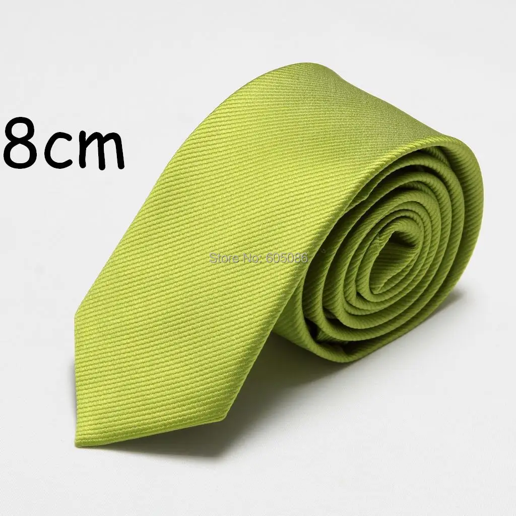 HOOYI 2019 rắn polyester thời trang của nam giới ăn mặc cổ quan hệ cho nam giới cà vạt 8 cm chiều rộng