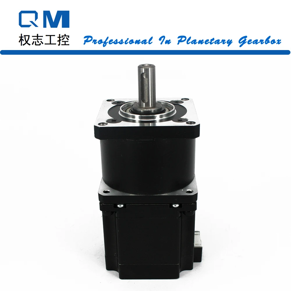 

Geared Stepper Motor Planetary Gearbox Metal Gear Ratio 10:1 15 Arcmin NEMA23 Stepper Motor L=54mm