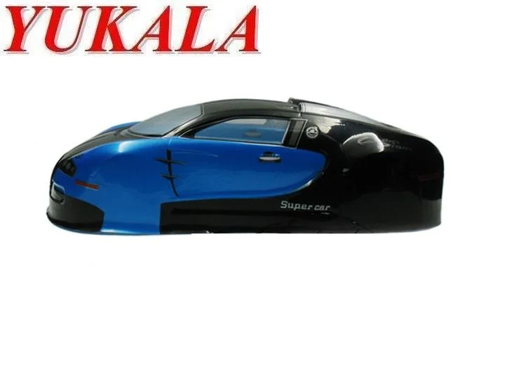 YUKALA  1/10 RC parts PVC painted body shell for 1/10 RC racing on-road drift car(size: 435*190mm wheel base 260mm)