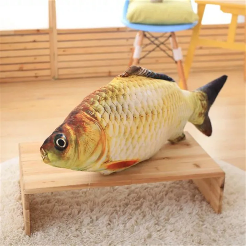 30/40/60cm Fisch Plüsch Spielzeug Simulation Fisch Weiche Karausche Karpfen Kuscheltiere Puppen Cartoon Goldene Fisch kissen Geschenk für Kinder Spielzeug