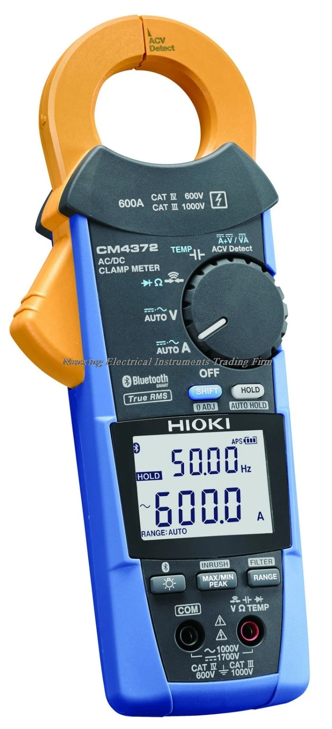 Fast arrival HIOKI CM4372-30  AC/DC Clamp Meter with Built-In Bluetooth Wireless Technology True RMS 600 A AC/DC Clamp Meter