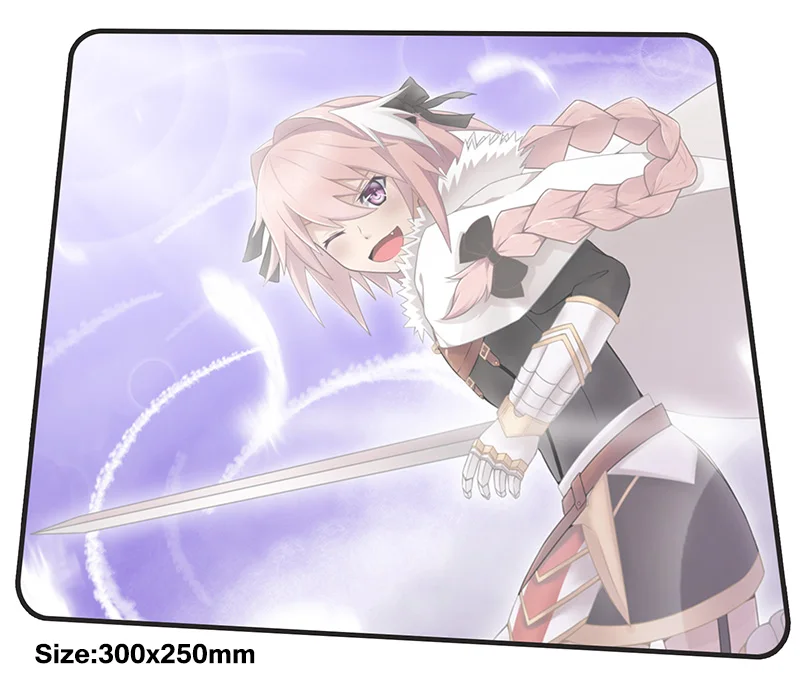 astolfo mousepad 300x250x3mm gaming mouse pad big gamer mat High-end game computer desk padmouse cute keyboard large play mats