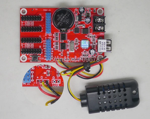 5pcs/lot Temperature and Humidity Sensor For LED Display Control Card , Compatiable with LongGreat  FeiKong  