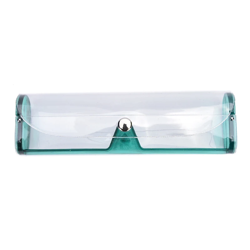 6 Colors Cute Girl's Transparent Glasses Case Protable Eyewear Boxes Kawaii PVC Glasses Box 1 Pcs