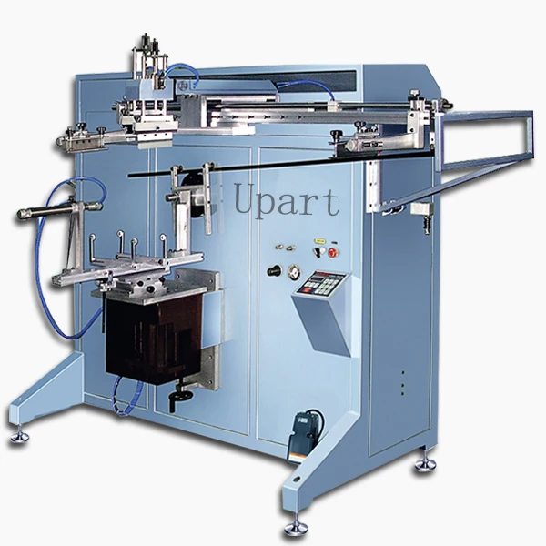 Precision cylinder Screen Printing Machine For Pail Bucket Screen Printer