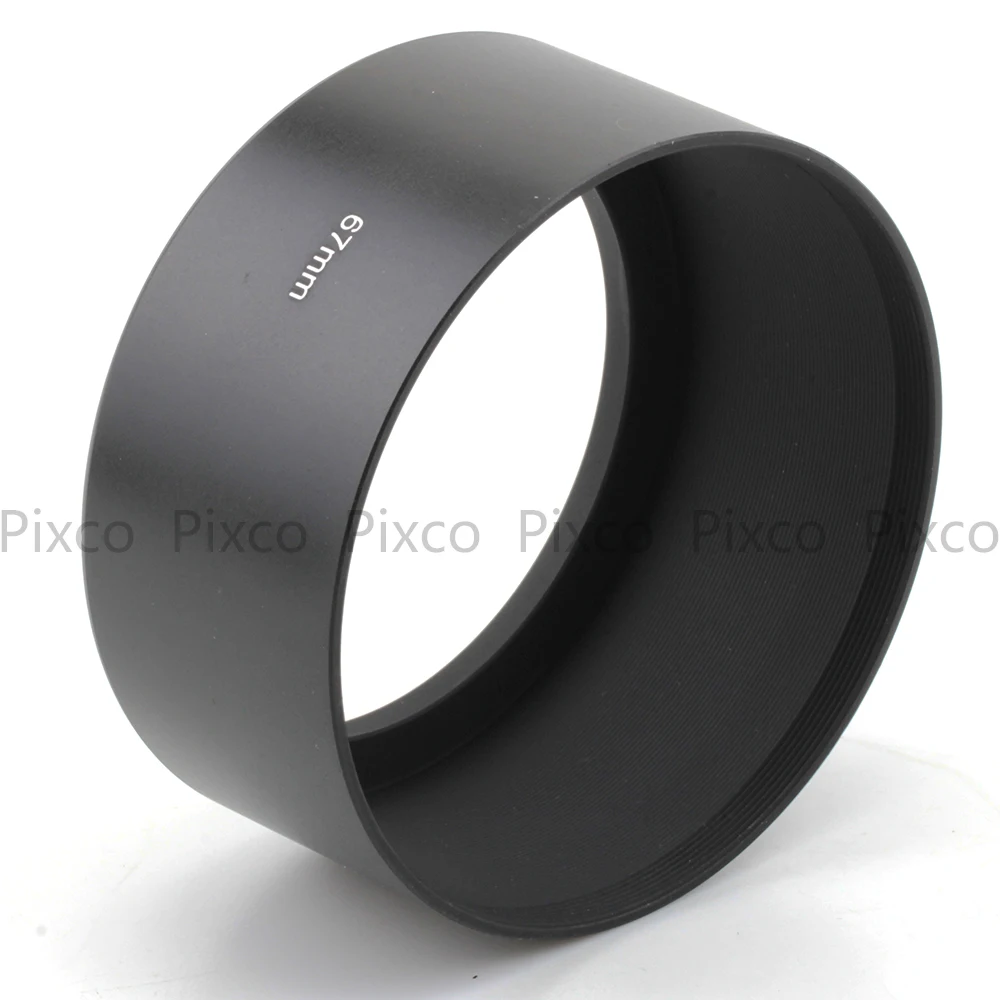 Professional 37 39 40.5 49 52 55 58 62 67MM Metal Tele Lens Hood