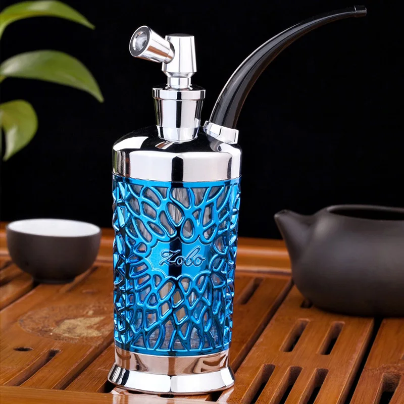 Fashion Delicate Pipe Shisha Hookah Full Set of Smoke  Double Filtration Filters Can Be Cleaned Hookahs Pipes Narguile  Smoking