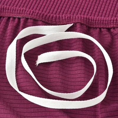 غطاء أريكة سميك بلون نقي مرن عام، غطاء أريكة من القماش المطاطي العالمي الشامل