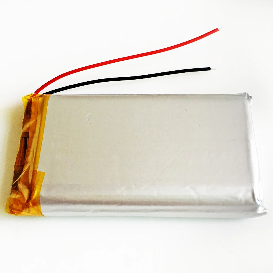 Bateria de Lítio Recarregável LiPo, Li Cells para GPS, PSP, DVD, E-book, Tablet, PC, Relógio Inteligente, Power Bank, Polímero, 3.7V, 3000mAh, 103565