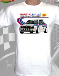 Martini Racing Gp Rally T-Shirt Launch Delta Hf Evolution New Fashion Cool Casual Summer Paried T Shirts Beer T Shirts