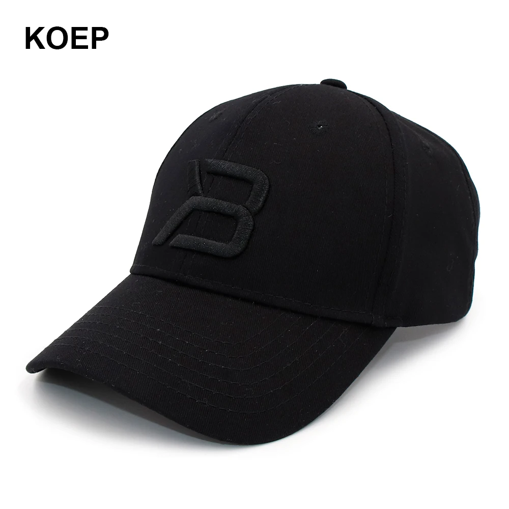 

KOEP 2019 Men Women Baseball Cap Fashion Unisex Geometric Embroidery Dad Hat 100% Cotton Snapback Adjustable Caps Bodybuilding