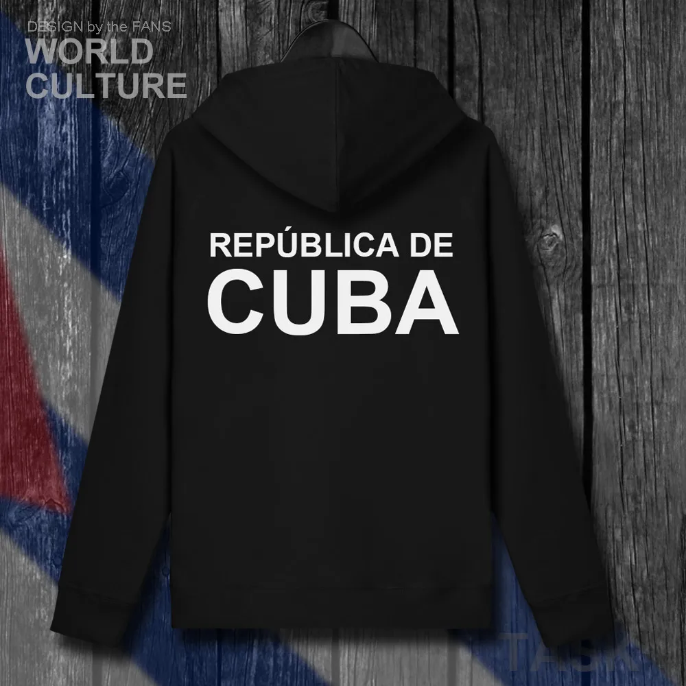 Cuba Cuban CU CUB mens sweatshirt hoodies winter zipper cardigan jerseys coats men jackets clothes nation tracksuit fashion 2018