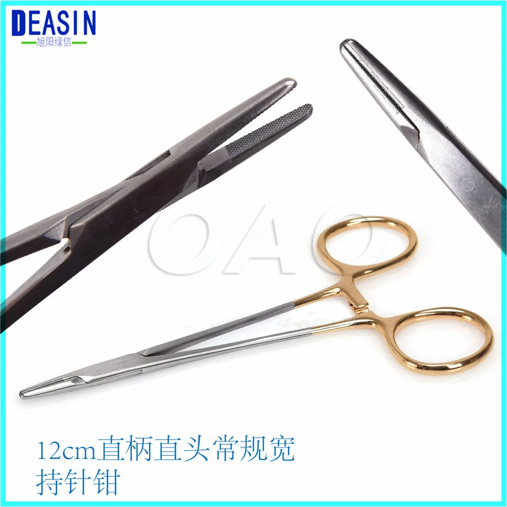 

12CM Dental pliers Dental Hemostat Forceps ,stainless steel scissors,Needle holder, gear plier fishing tackle tools