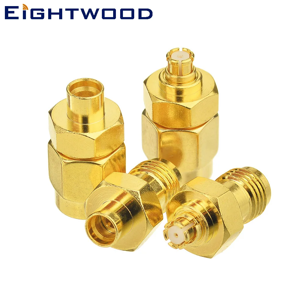 Eightwood 50 Ohm SMA RF Coaxial Adapter KIT SMA  4 Type