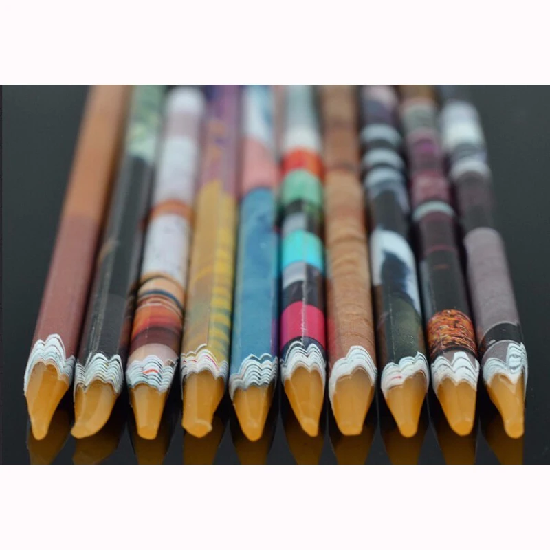 Crayon de manucure auto-adhésif pour Nail Art, 20 pièces, strass, gemmes, perçage, cueillette, conseils, cire, pointillé, stylo