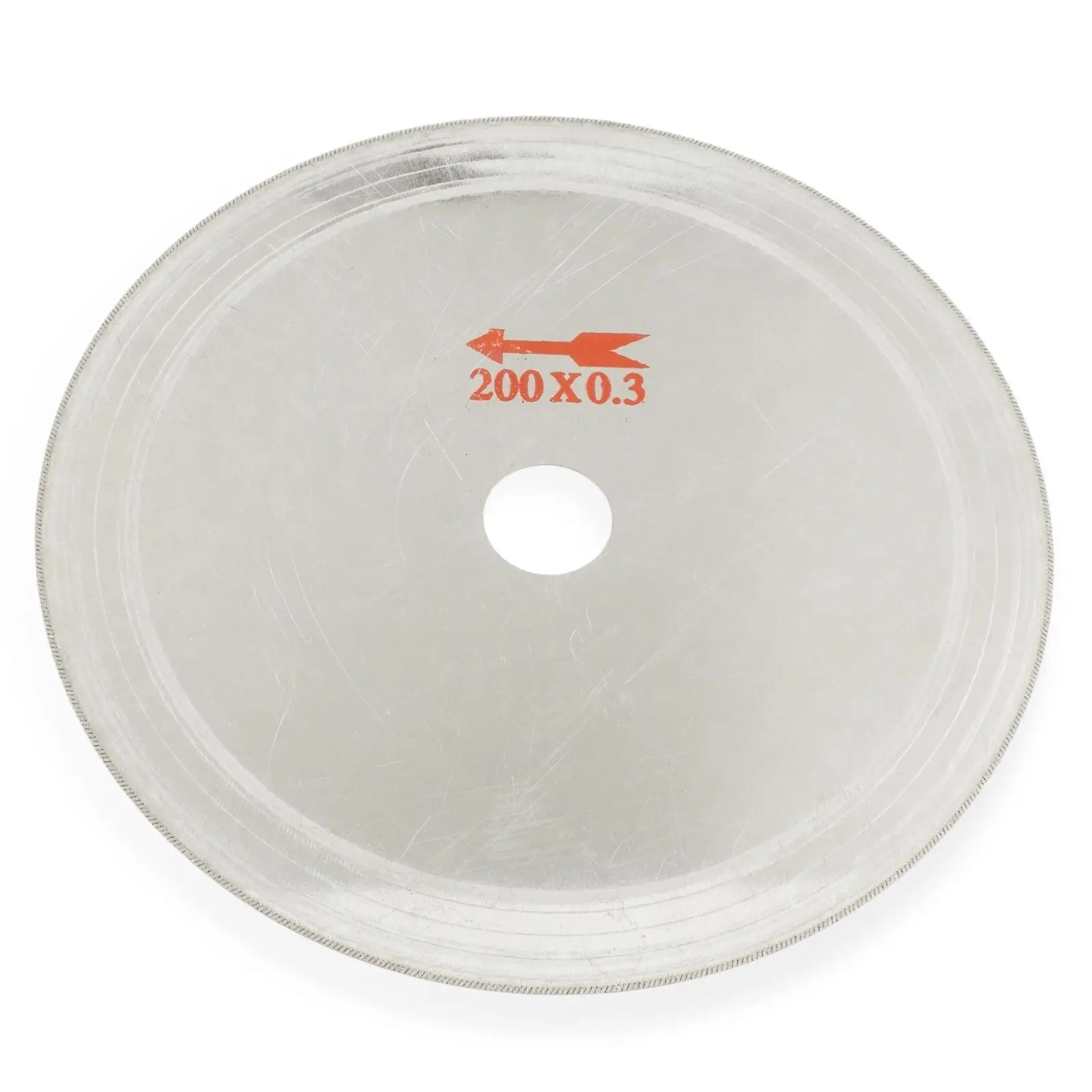 8 "นิ้ว200มิลลิเมตรบางเฉียบเพชรใบเลื่อยเครื่องประดับเครื่องมือตัดขอบแผ่น0.022" ILOVETOOL