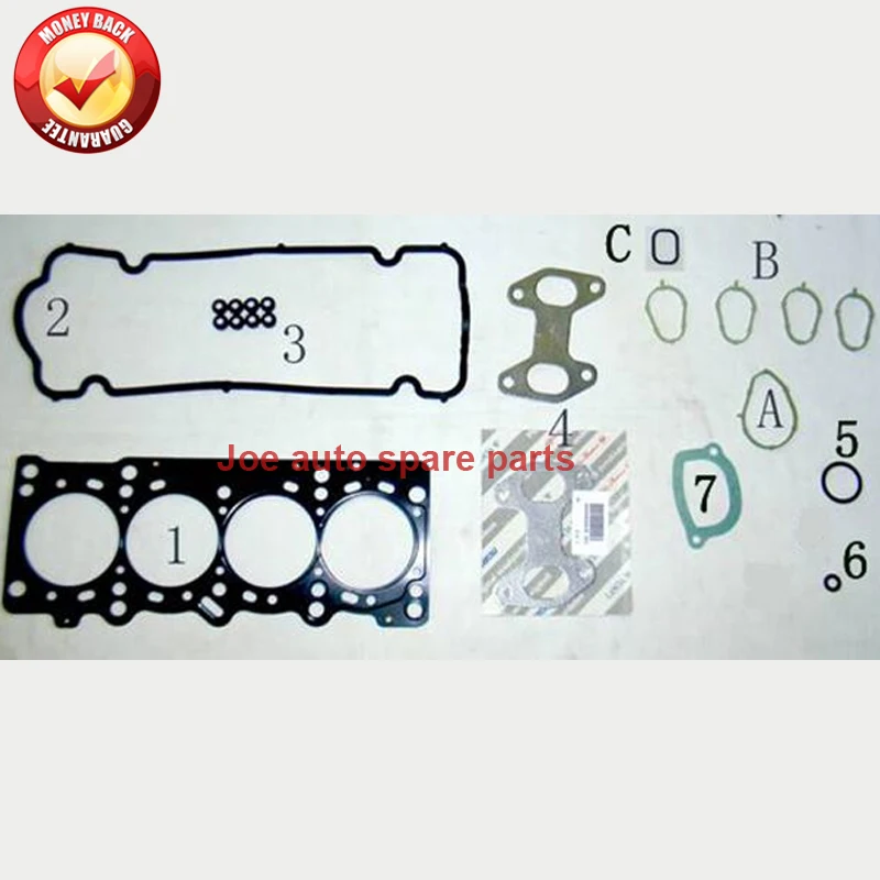 188A4.000 Engine Full gasket set kit for Fiat PALIO / PALIO Weekend STRADA SIENA 1.2L 1.3L 1242cc 97- 71718503 52210300 418611P