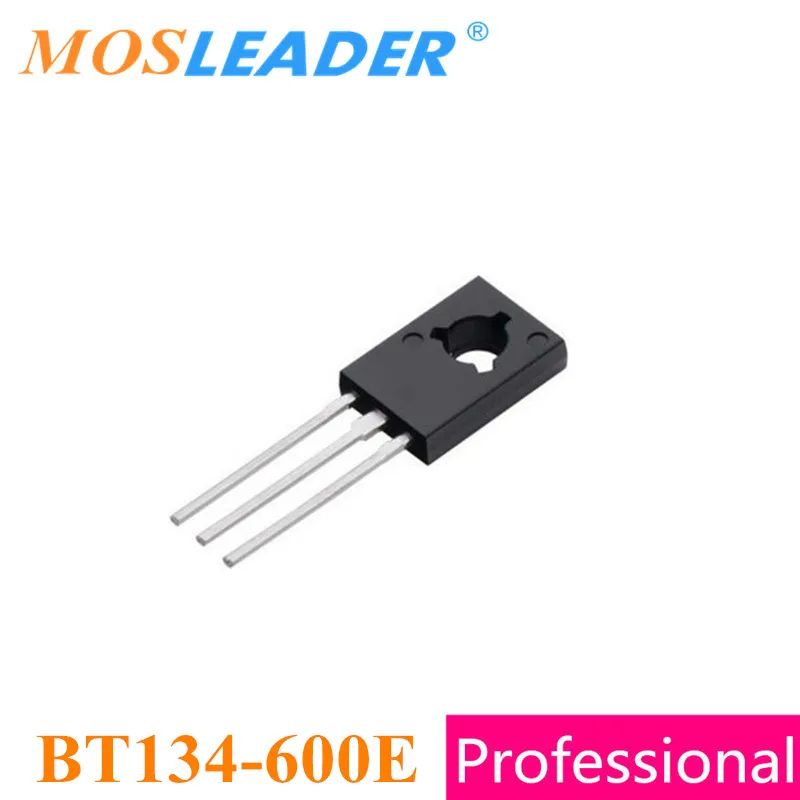 

Mosleader BT134-600E BT134-600D TO126 500PCS BT134-600 BT134 SOT82-3 4A 600V With holes Without holes High quality