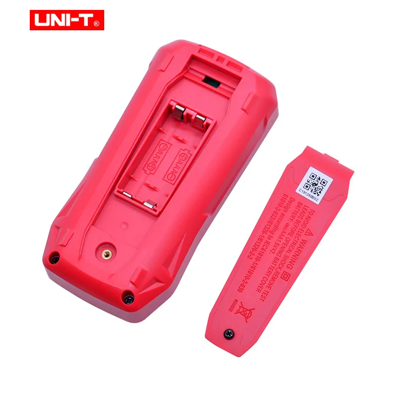 UNI-T Mini Digital Multimeter UT123 Auto Range AC DC Voltage ohmmeter Temperatue tester NCV/Continuity Test  EBTN Color Screen