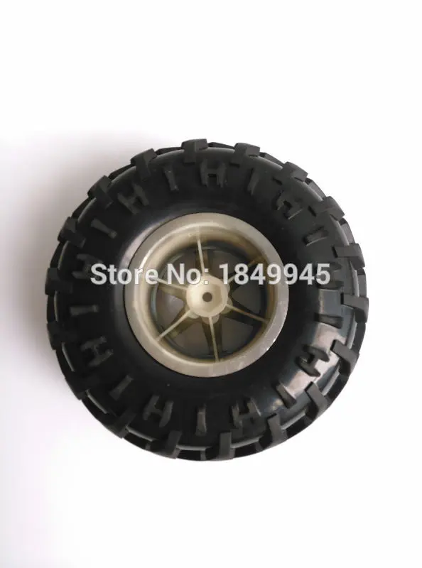 130mm Diameter Supper Big Robot Car Wheel Diameter:130 mm Thickness:60mm Weight:157g for DIY Smart Car,Robot Vehicles