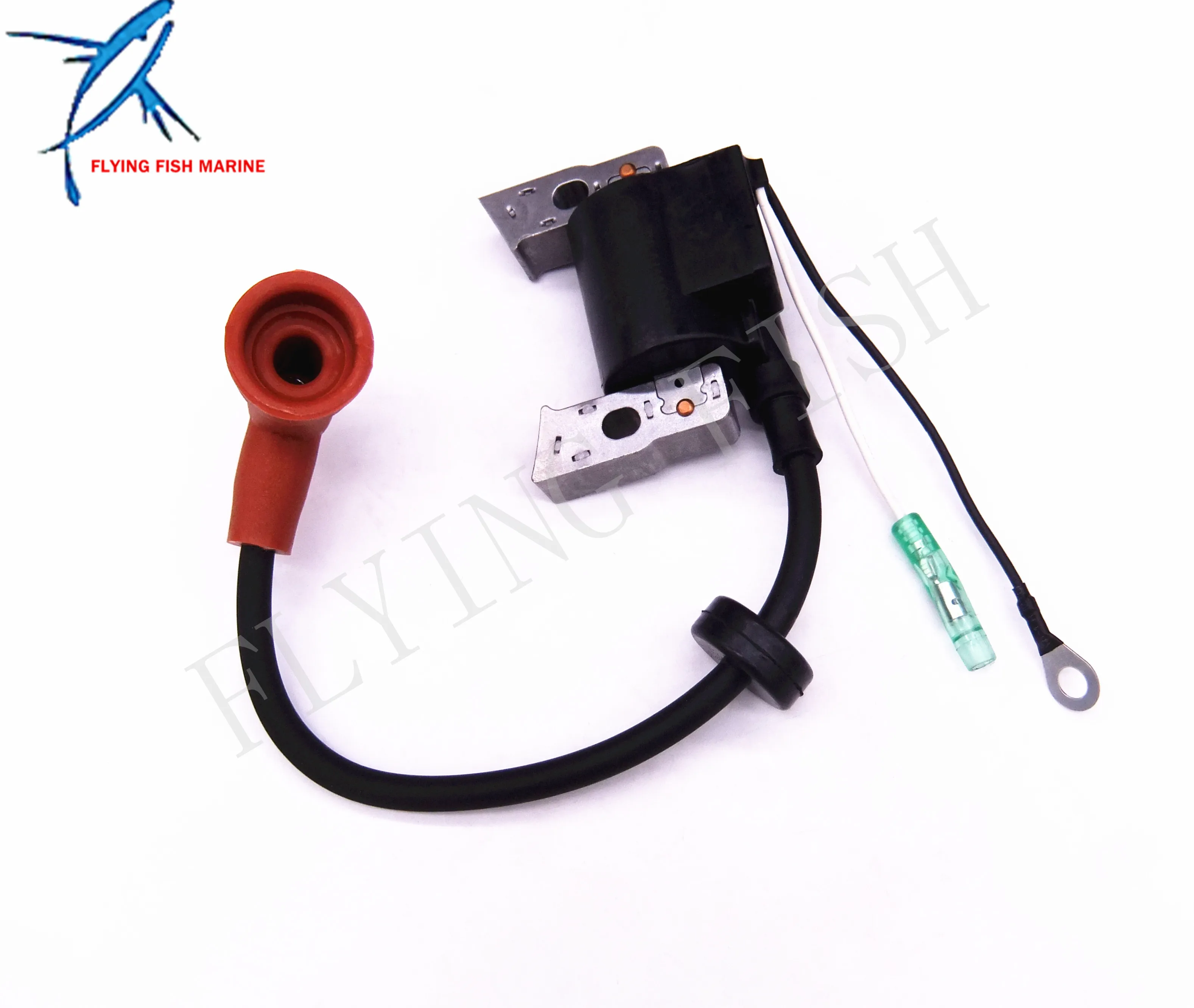 67D-85640-00 Outboard Engine T.C.I Unit Assy for Yamaha 4-Stroke F4 Boat Motor, Ignition Winding Assy