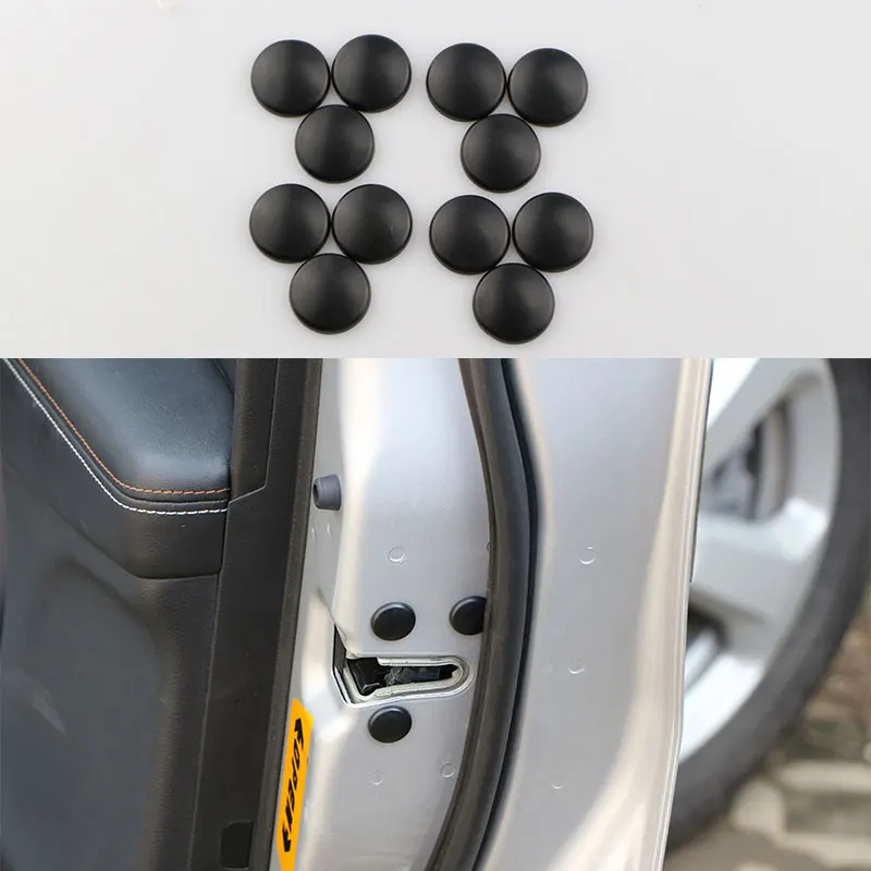 Carmilla Car Door Lock Screw Protector Cover for Opel Mokka Corsa Astra G J H Insignia Vectra Zafira Kadett Monza Combo Meriva