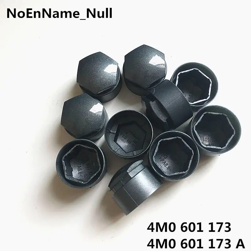 1PCS Wheel Locking Lug Bolt Center Nut Cover Caps for Audi A3 A4 Q7 R8 4M0 601 173 A /4M0 601 173