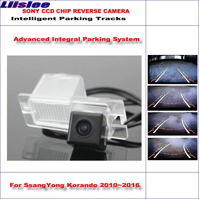 

For SsangYong Korando 2010~2016 Intelligentized Reversing Camera Rear View Back Up 580 TV Lines Dynamic Guidance Tracks