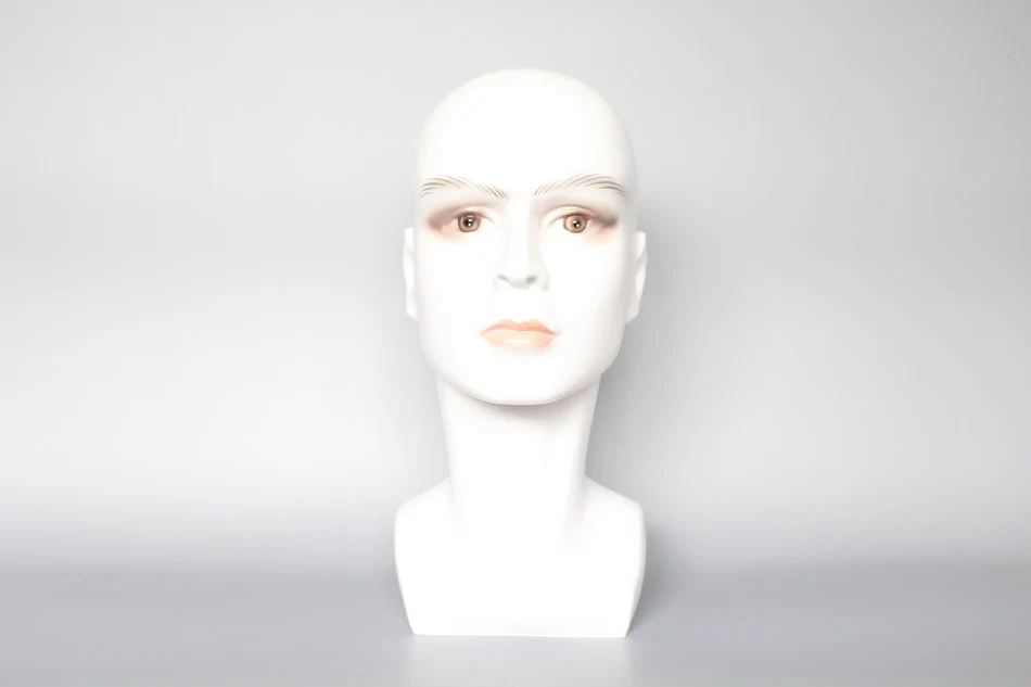 

New Hot Sale Female Fiberglass Head Mannequin Head Model Fiberglass Factory Direct Sell