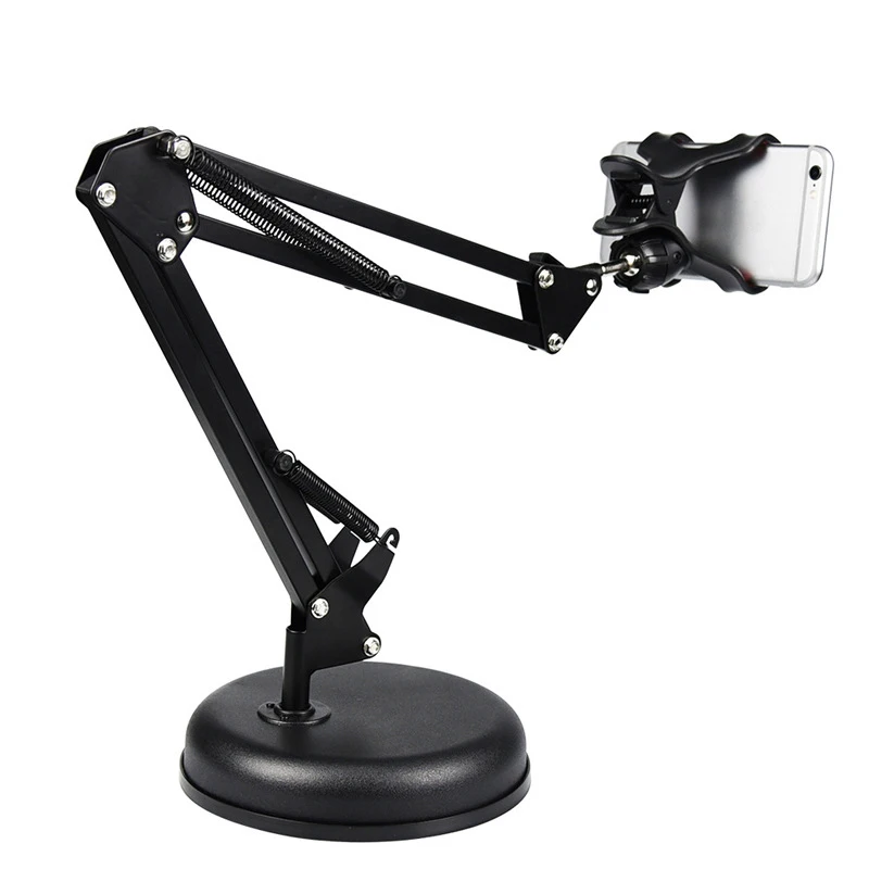 New Foldable Phone Holder Desktop Stands Brackets Lazy Mobile Phone Holder Tripods Mount for Recording Live Video Bloggers image 6