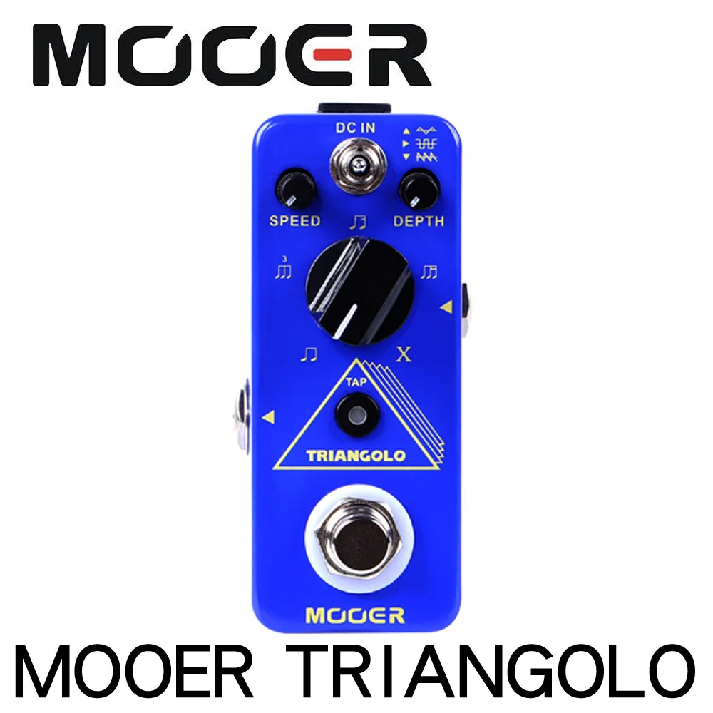 

Mooer MTR3 Triangolo Digital Tremolo with Tap Tempo Micro Guitar Effects Pedal