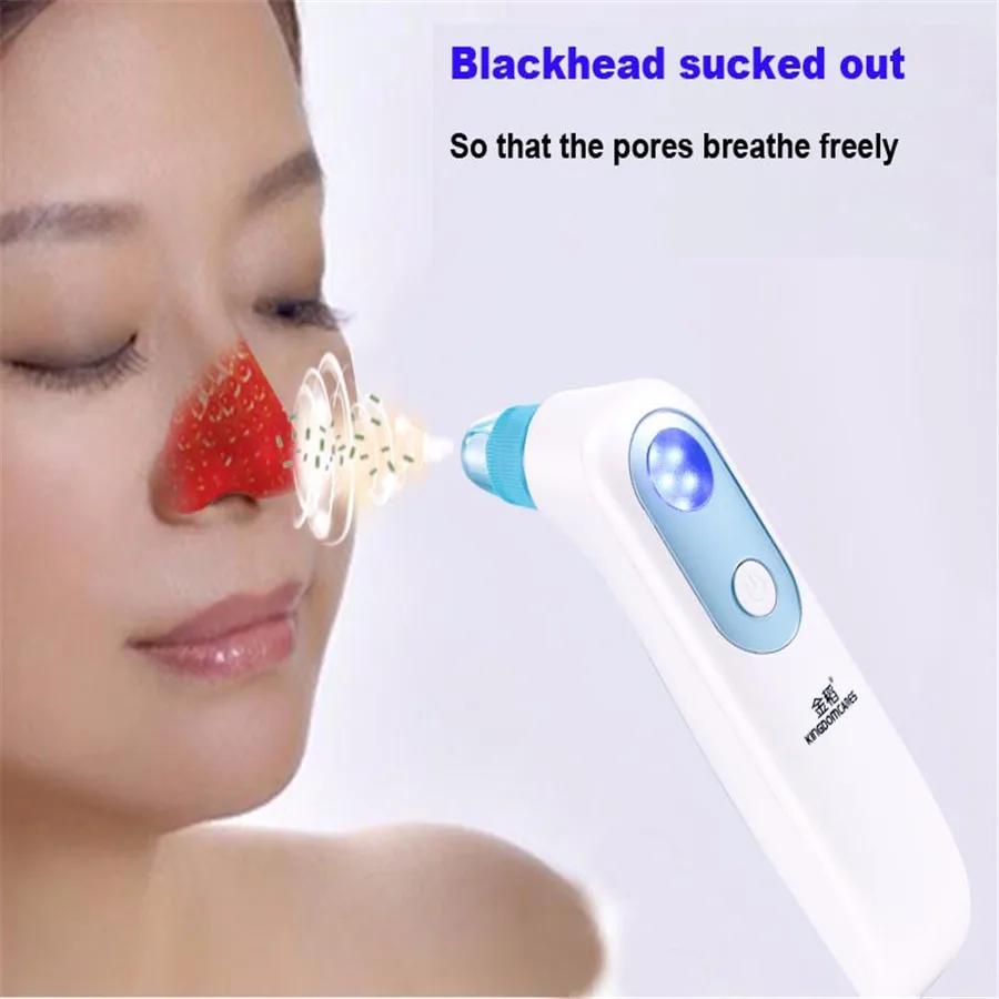 

Blackhead Vacuum Suction remover Spot Acne Extractor Eliminator Pore Peeling Face Cleaner Facial Skin Care Beauty Machine