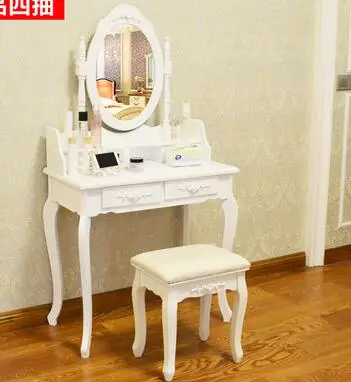 European dressing table modern simple economy bedroom web celebrity multi-functional ins mini small family makeup table .