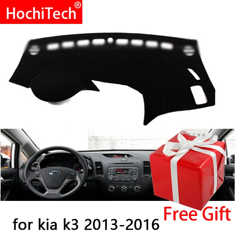 Dla Kia K3 K 3 2013 2014 2015 2016 Samochody z kierownicą po prawej i lewej stronie, Pokrowce na deskę rozdzielczą, Maty, Osłony przeciwsłoneczne, Podkładki, Dywaniki, Akcesoria