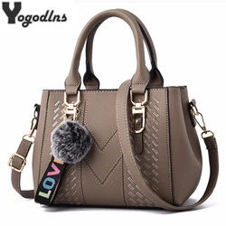 Borse a tracolla ricamate borse da donna in pelle borse da donna Sac a Main Ladies hair ball Hand Bag