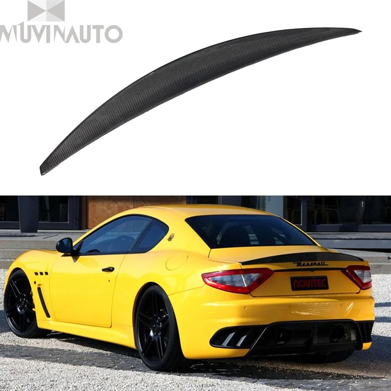 

DMC spoiler fit for Masera GT 2door 2013y~ to DMC style MA carbon fiber DMC trunk spoiler