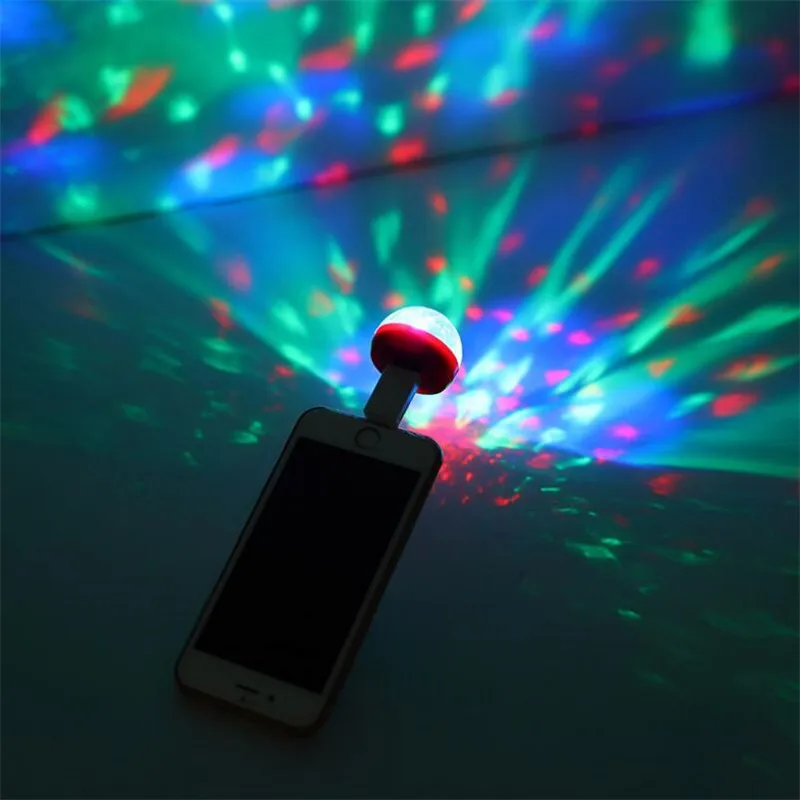 Protable LED Auto USB Atmosphäre Licht DJ RGB Mini Bunte Musik Sound Lampe für USB-C Telefon Oberfläche Genießen Bühne Beleuchtung wirkung