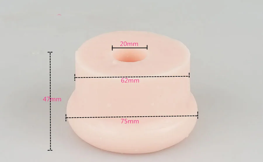 Vacuum Accessories Parts Cylinder Sleeves Rings Vagina Donut,Silicone Penis Masturbation Pump Cylinders,Sex Toys For Men