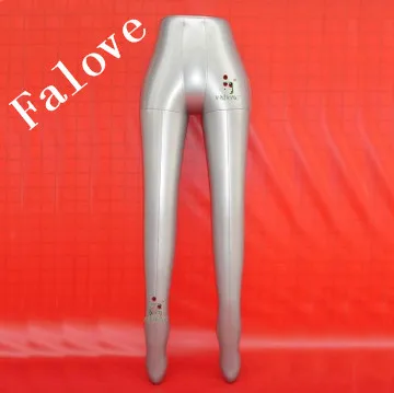 Free Shipping!!Top Level New Arrival Inflatable Mannequin Leg For Display Sock On Sale