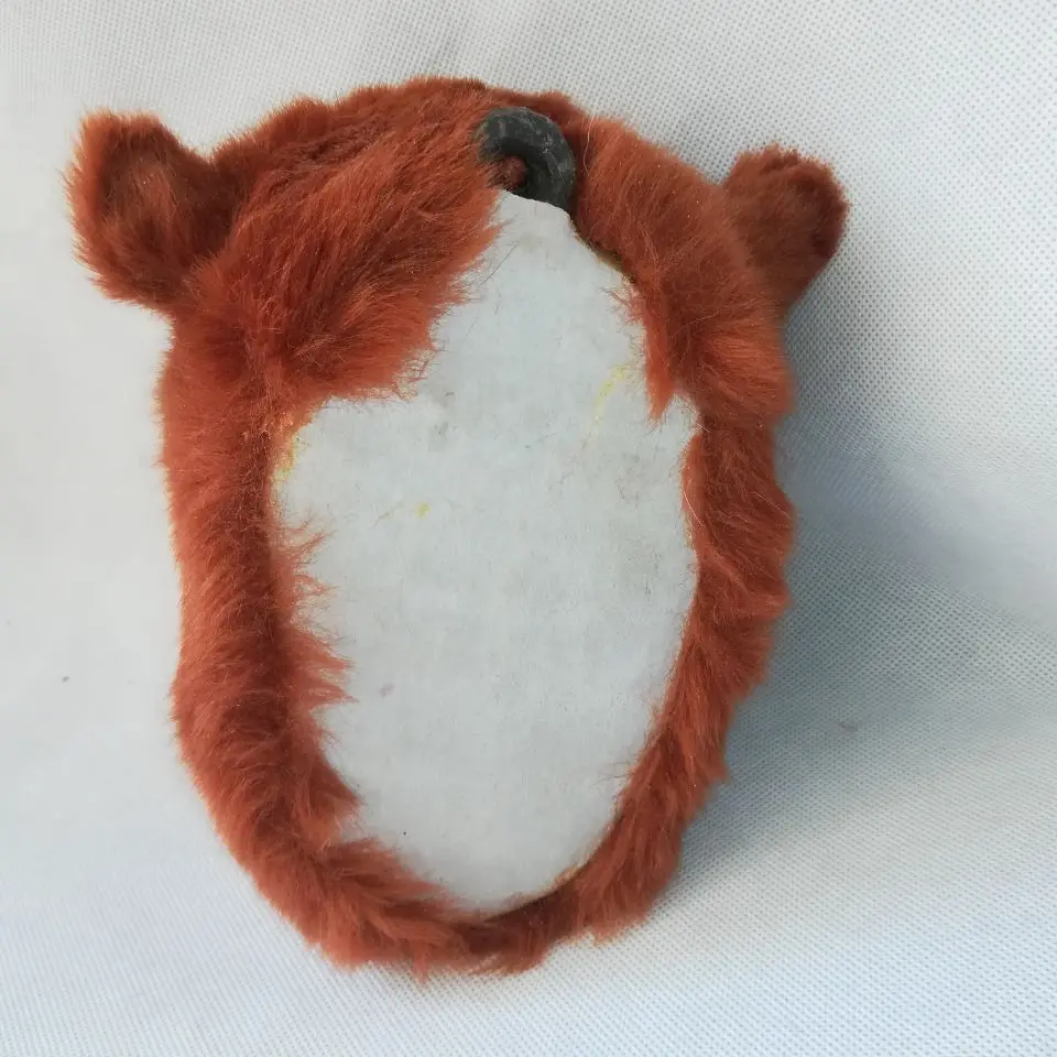 real life toy about 20x17cm brown bear 's head toy polyethylene&furs hard model wall pandent decoration props ,model gift d1074
