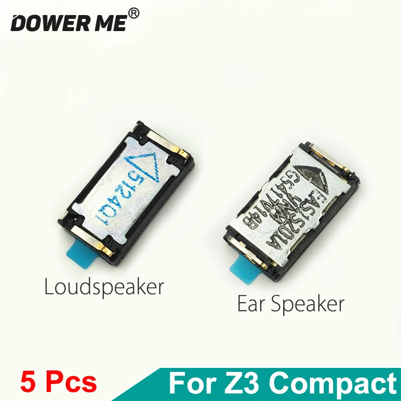 5Pcs/Lot For SONY Xperia Z3 Compact M55W Z3mini D5833 Top Ear Speaker Earpiece Earphone Bottom Loudspeaker With Adhesive