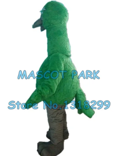 green ostrich mascot costume brown bunny custom adult size cartoon character cosply carnival costume 3256