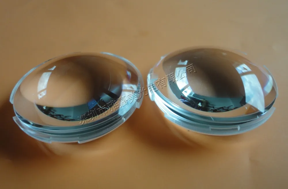 Plastic biconvex lens Diameter 31MM Double convex optical lens, High power LED lens