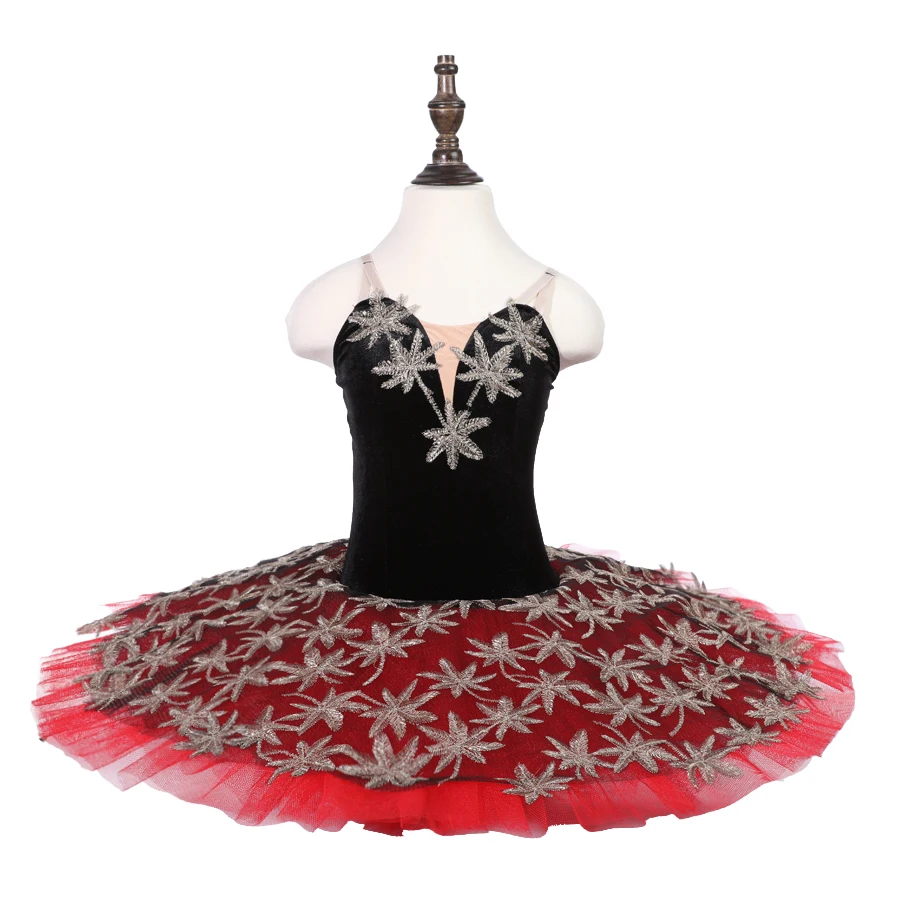 Ballet dresses  ballet costumes  professional ballet tutus  Nutcracker's Spanish Dance Paquita Kitri  Don Quixote black red